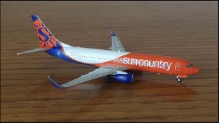 NG Models 1:400 Sun Country Airlines Boeing 737-800 