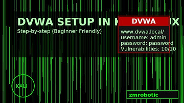 "Hack Like a Pro: DVWA Setup on Kali Linux in 5 Minutes!"