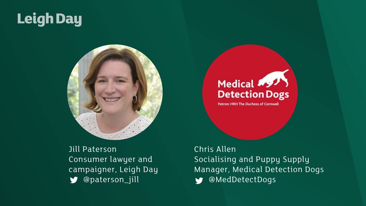 Spotlight on Medical Detection Dogs | Leigh Day The Podcast
