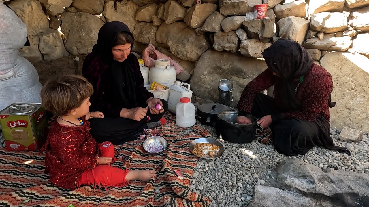 How to prepare traditional nomadic foods Nomadic life YouTube