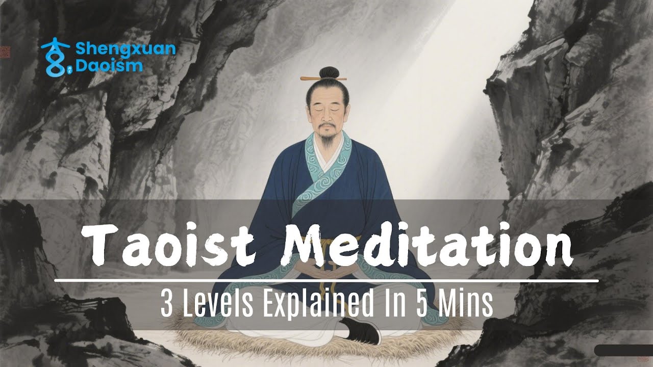 Taoist Meditation: More Than Sitting Still – The 3 Levels Explained in 7 Minutes