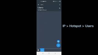 How to use access Mikrotik on mobile phone + how to add user screenshot 3
