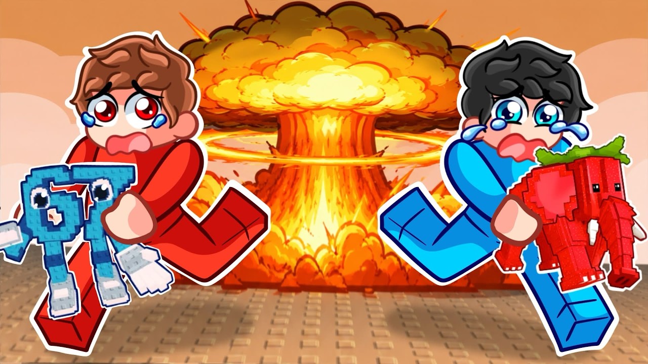 Escapa de BOMBAS NUCLEARES para Salvar Brainrots en Roblox!
