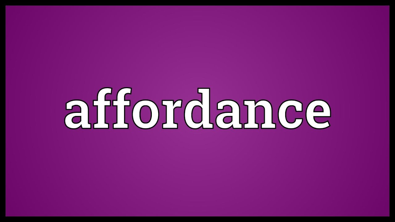 affordance-meaning-youtube
