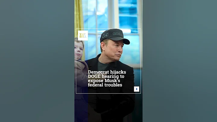 Democrat Hijacks DOGE Hearing To Expose Musk's Federal Troubles