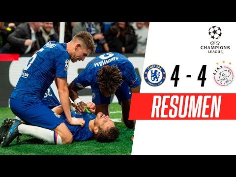 ¡TREMENDA REMONTADA DE LOS BLUES EN UN PARTIDAZO MUY CALIENTE! | Chelsea 4-4 Ajax | RESUMEN