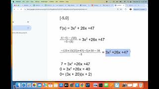 Delta Math MVT