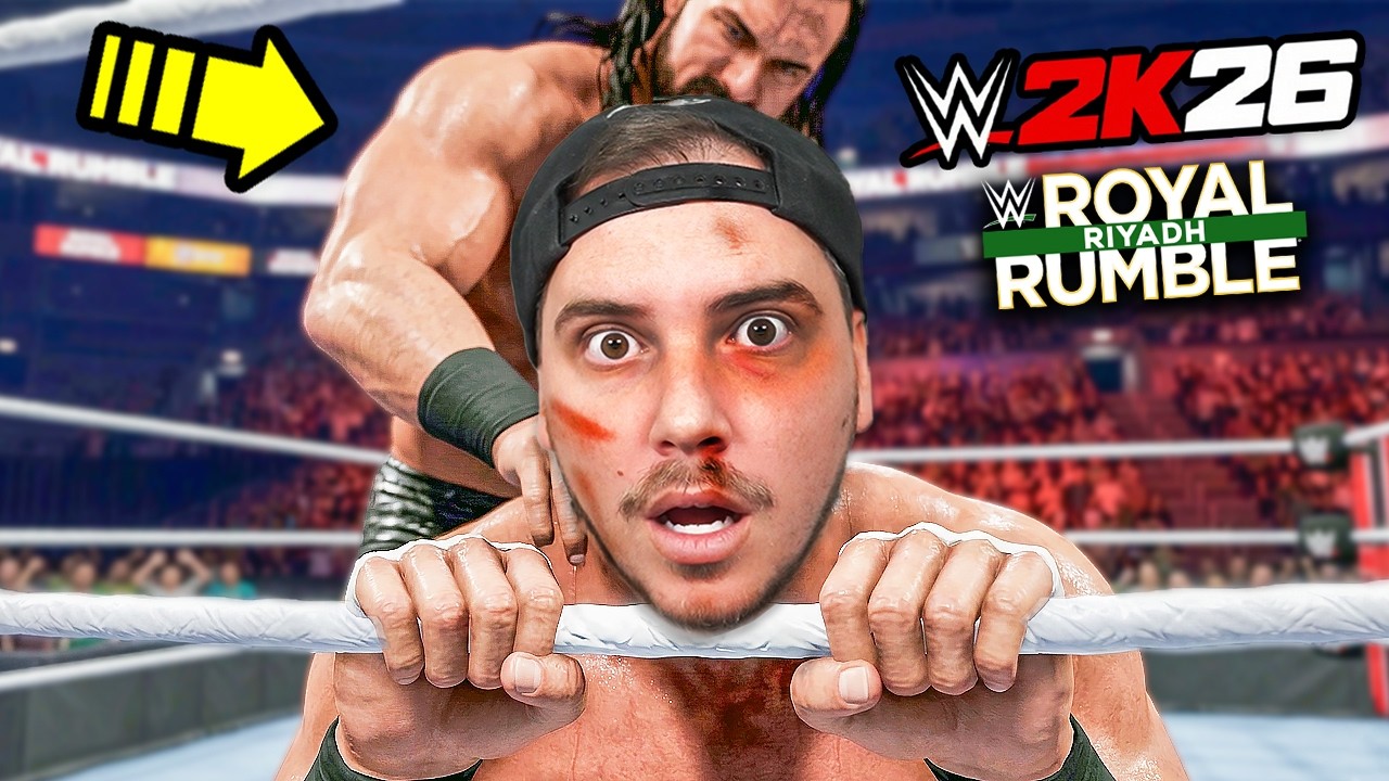 La Mia PRIMA ROYAL RUMBLE su WWE 2K26