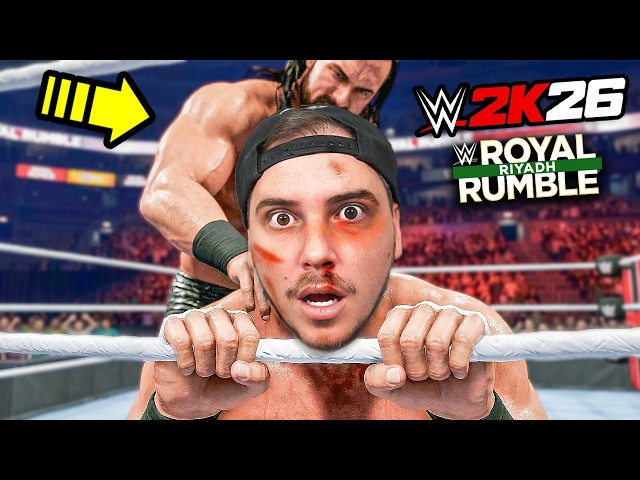 La Mia PRIMA ROYAL RUMBLE su WWE 2K26
