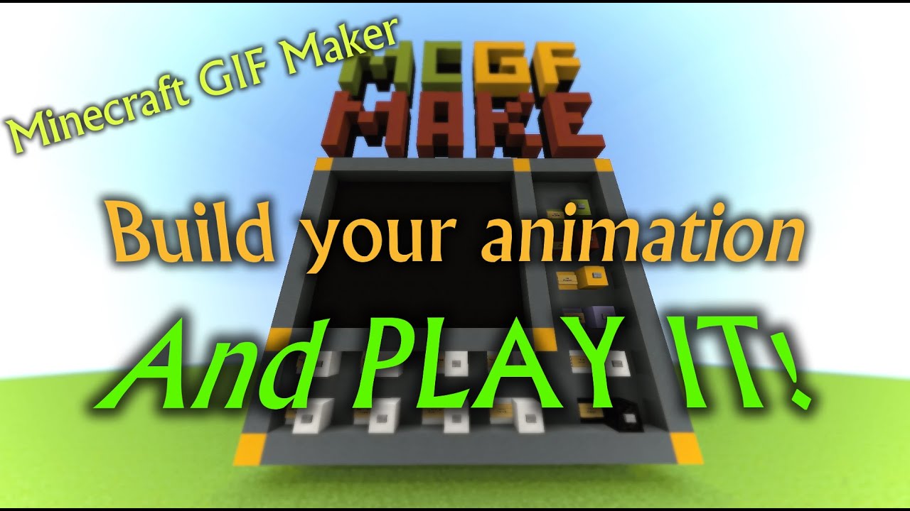 Minecraft GIF Maker [Map showcase] - YouTube