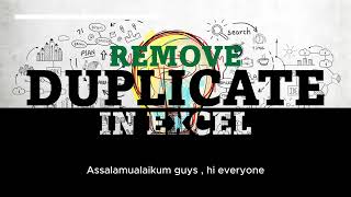 Remove Duplicate In Excel