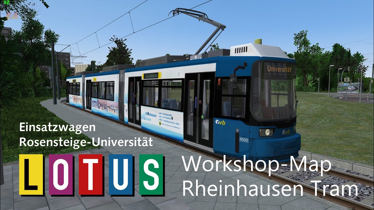 LOTUS - Einsatzwagen von Rosensteige nach Universität und zurück