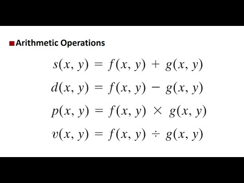Arithmetic Operations in Image processing.4 operations explained in ...