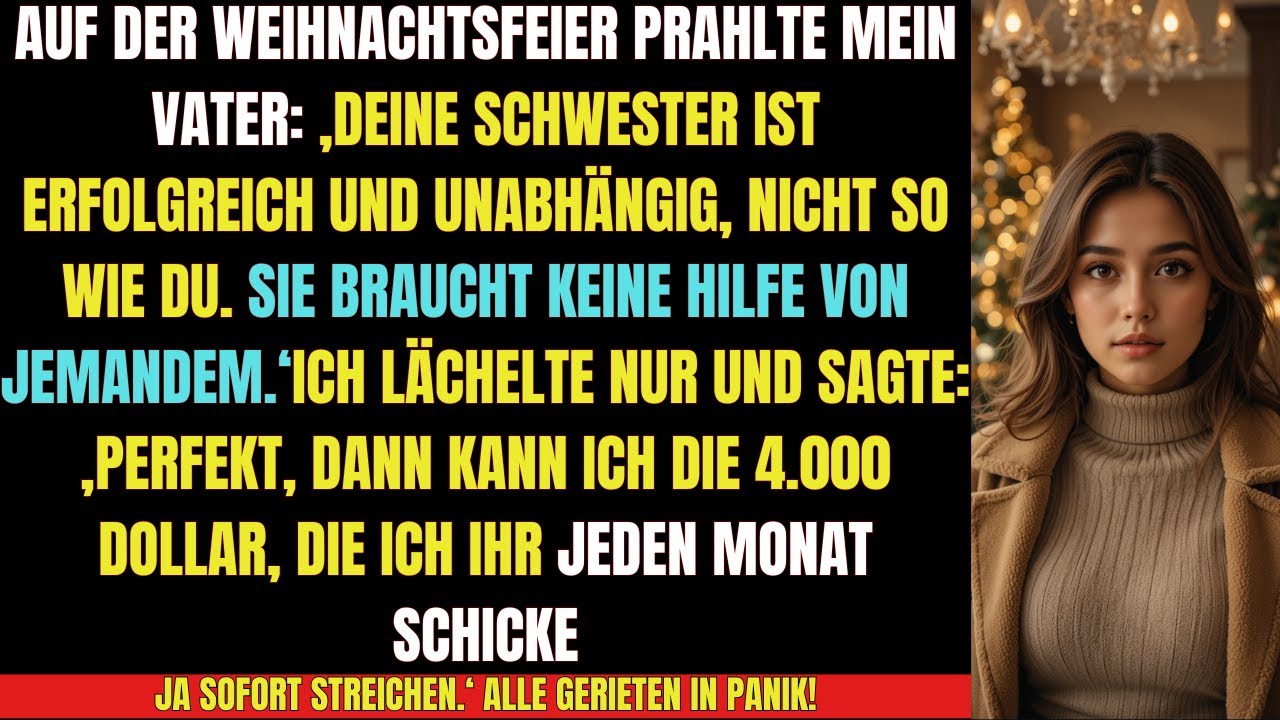 🔥 „Alle glaubten, sie sei erfolgreich – bis ich ihre Lüge zerstörte“