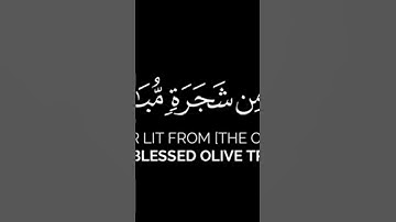 ما تيسر من سورة النور بصوت ياسر الدوسري ☘️✨