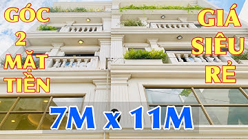 Bán Nhà Gò Vấp | 6.3 TỶ. 7M x 11M GÓC 2 MẶT TIỀN. Cung Điện Hoàng Gia Góc 2 Mặt Tiền Dương Quảng Hàm