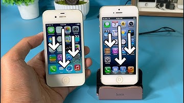 NEW How to Downgrade iPhone 4s/5 into Any Older iOS