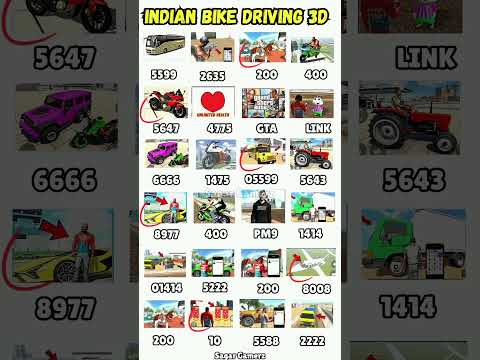 Only Real code 💥 Indian bike driving 3d all new cheat code update + plugin cheat code