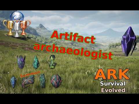 Easy Artifact Archaeologist Achievement Ark Survival Evolved Youtube