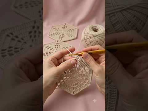 Wow, such easy crochet motifs.🧶✨️#crochet #motif