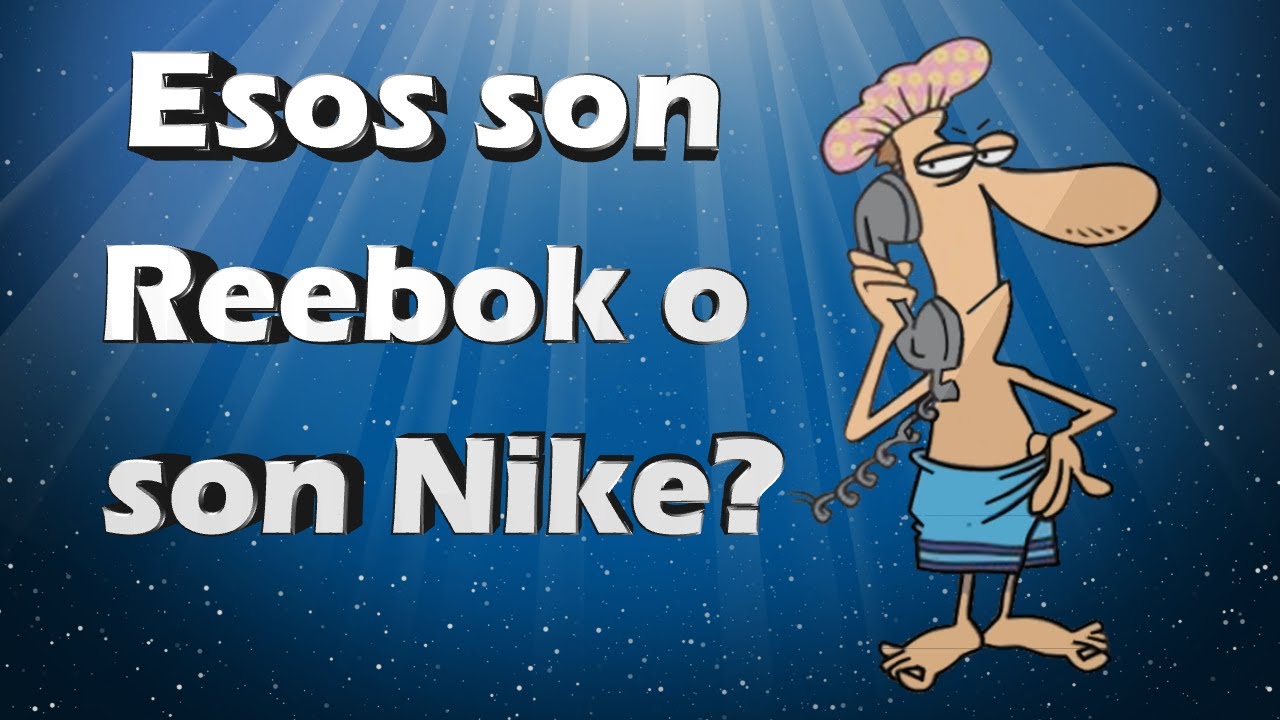 reebok o nike chiste