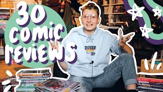 December Comic & Graphic Novel Wrap up | 30 REVIEWS