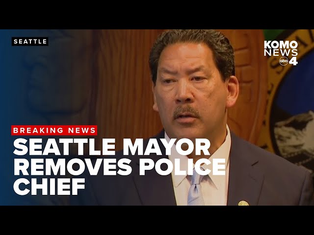 Seattle mayor explains reason for removing Police Chief Adrian Diaz from leadership role class=