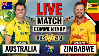 🔴LIVE: Zimbabwe vs Australia | 1st ODI, Fan Analysis | ZIM vs AUS | Live Cricket match screenshot 4