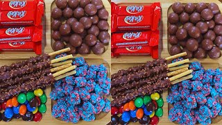 Satisfying Asmr ~ Filling Platter With Sweet