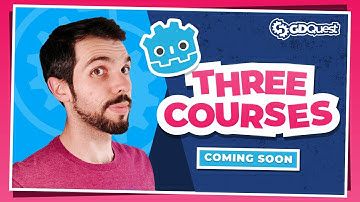 We Are Working on Three New Godot Courses!