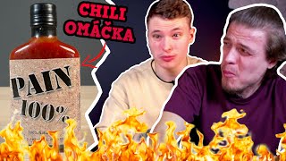 Extrémne Chili Omáčky - PAIN 100% ! w/ Selassie