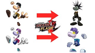 Ssf2 Costumes Origins Rayman Rayman Universe