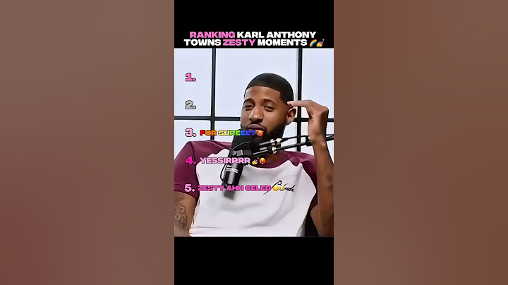 KARL ANTHONY TOWNS ZESTY MOMENTS 🌈💅