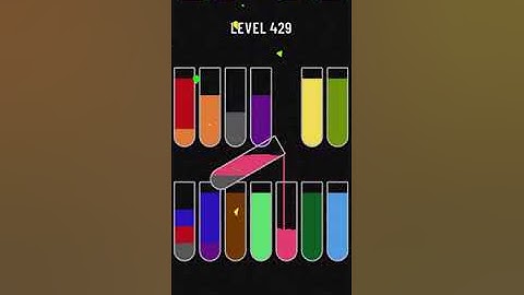 Water Sort Puzzle level 429-430