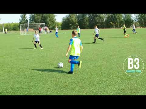 Товарищеская игра по футболу - Камское Устье 09.09.2018