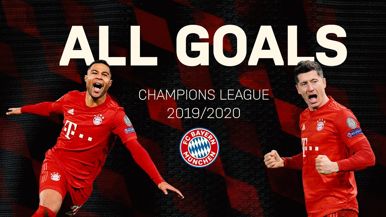 All Fc Bayern Champions League Goals 2019 20 So Far Youtube