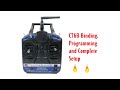 How to Use and Programe CT6b TX RX | How to Bind Ct6b | Complete Setup