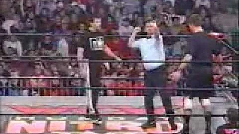 WCW David Flair vs Eric Bischoff Hair vs ownership...