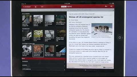 BBC News for iPad review