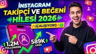 İnstagram Takipçi Ve Beğeni Hilesi 2026 (Çalışıyor)