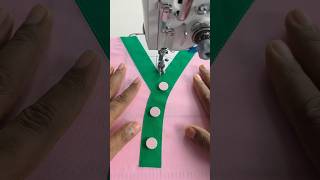 Very easy neck sewing techniques #sewing