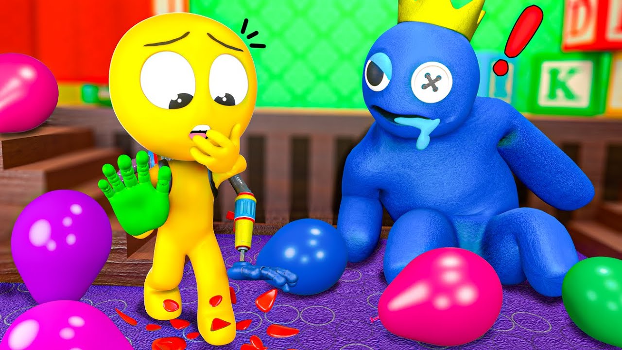 Origin Story of Yellow - Blue Saves Yellow - Roblox Rainbow Friends  Animation - video Dailymotion