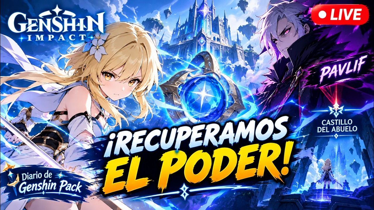¡DERROTAMOS A PAVLIF Y RECUPERAMOS EL PODER! 👁️❄️ | Genshin Impact EN VIVO 20260911