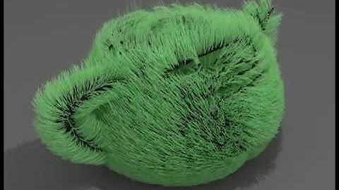 V-RAY FUR - 3DS MAX 2018