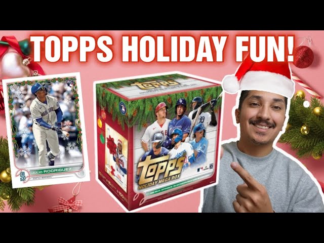 2022 Topps MLB Baseball Holiday Mega Box 