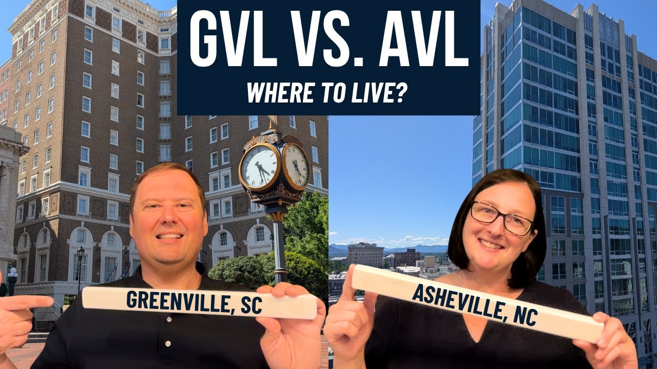 Asheville, NC vs. Greenville, SC: Which City is Best for You?