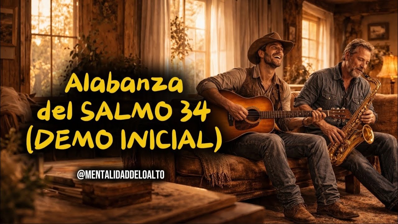 SALMO 34 (DEMO INICIAL) Bendeciré al Señor en Todo Tiempo - Alabanza Country | Mentalidad de lo Alto