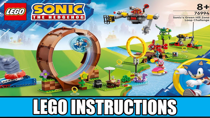 LEGO Sonic Desafio de Looping da Zona de Green Hill 76994 – Papelaria Pigmeu