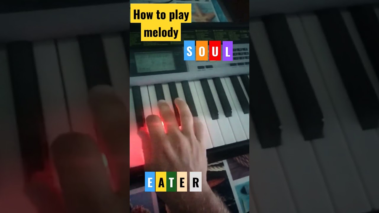 How to play anime melody opening 1 Soul Eater?
