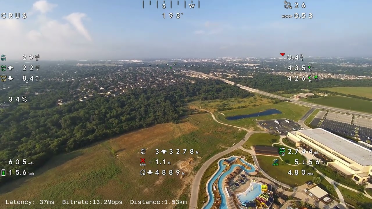 Avatar 4K Moonlight GyroFlow stabilized with osd overlay using OSD Tool